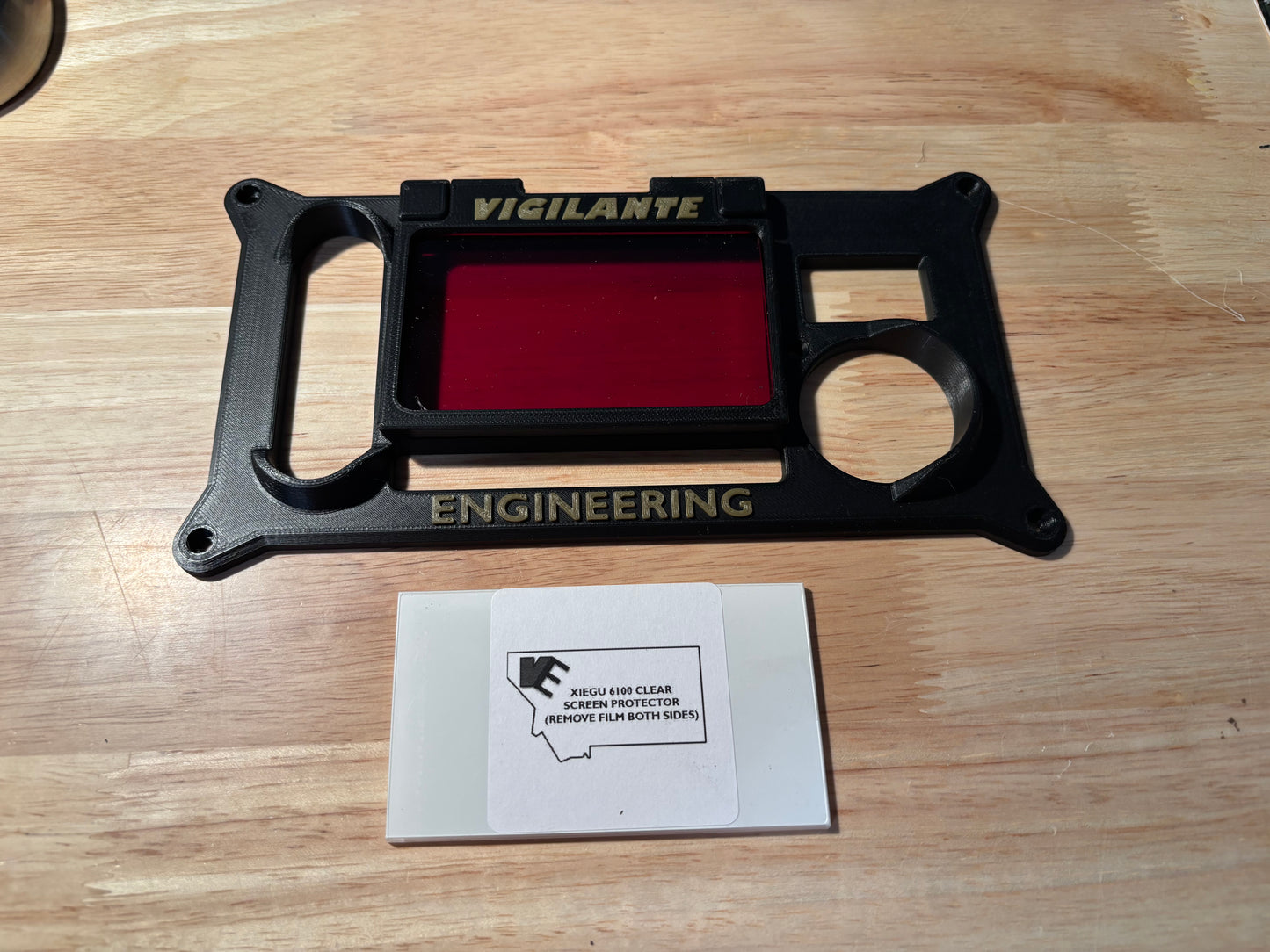 Updated Xiegu 6100 Top Plate