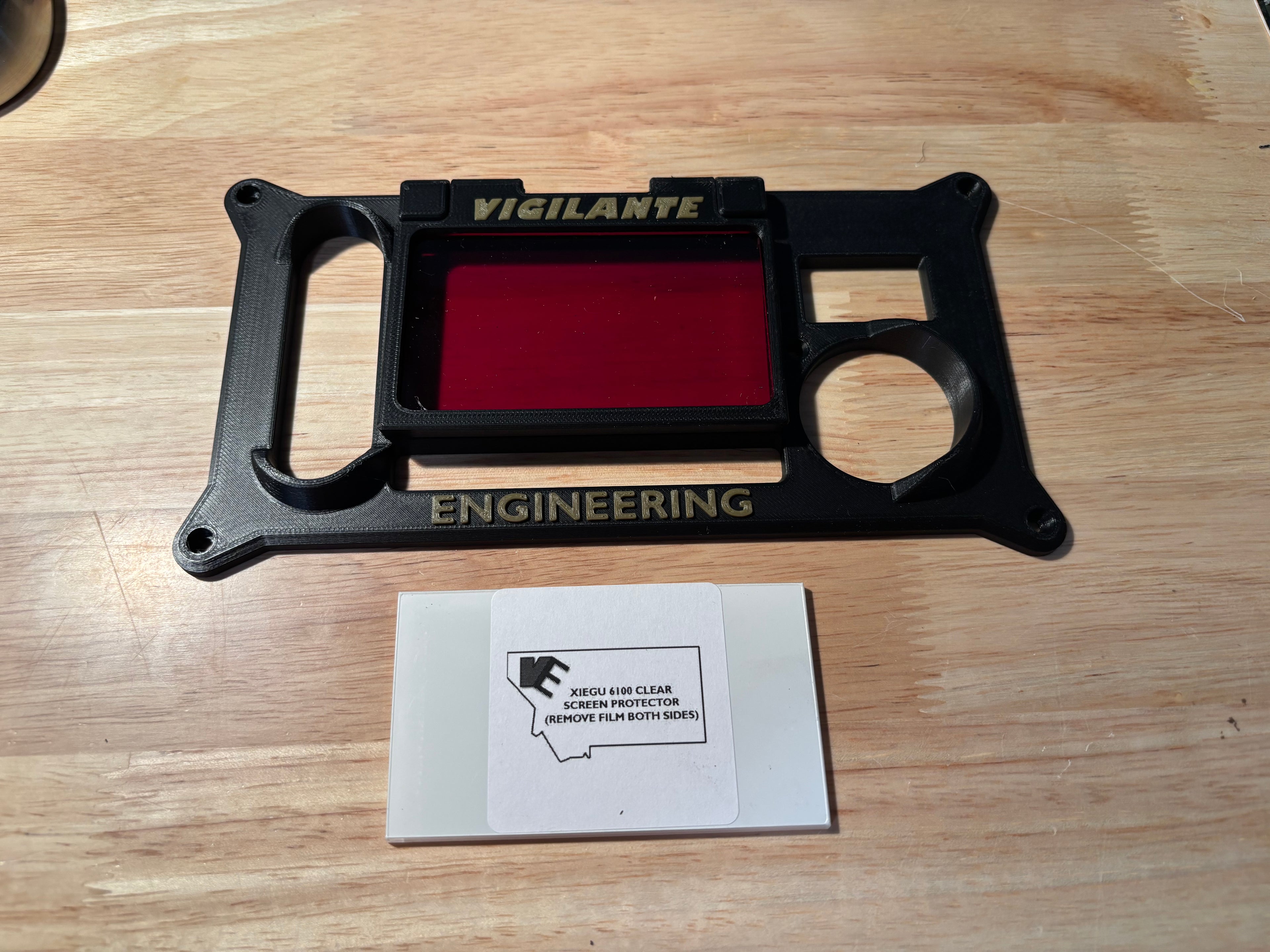 Updated Xiegu 6100 Top Plate